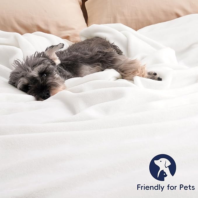 PHF Ultra Soft Fleece Throw Blanket, No Shed No Pilling Luxury Plush Cozy - Image 5