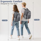 Multipocket TSA Travel Laptop Backpack - Image 7