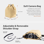PGYTECH OneGo Small Camera Bag, Cute Drawstring Camera Pouch Handbag Compatible - Image 2