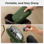 tomtoc Electronic Organizer Travel Case, Water Resistant Dual Compartment Tech - Image 5