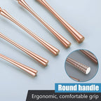20-Piece Rose Gold Silverware Set - Image 5