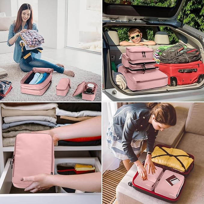 8 Set Compression Packing Cubes - Image 7