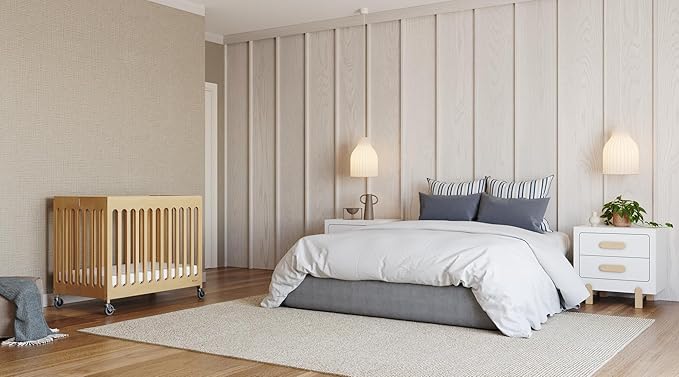 Foundations Boutique Folding Mini Baby Crib - Image 8