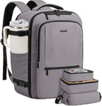 LOVEVOOK Travel Backpack for Women & Men, 50L Large Carry On Backpack Airline by LOVEVOOK