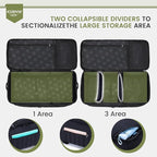 KSIBNW Rolling Duffel Bag with Wheels and Handle, 4 In 1 Tactical 86L Military - Image 6