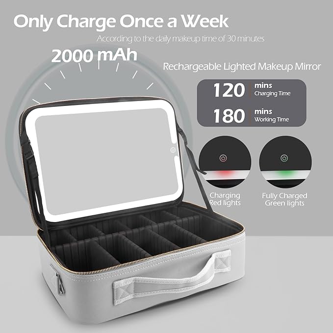 MOMIRA Large Makeup Train Case - Image 3