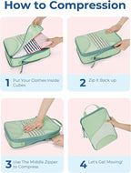 BAGSMART Compression Packing Cubes - Image 5