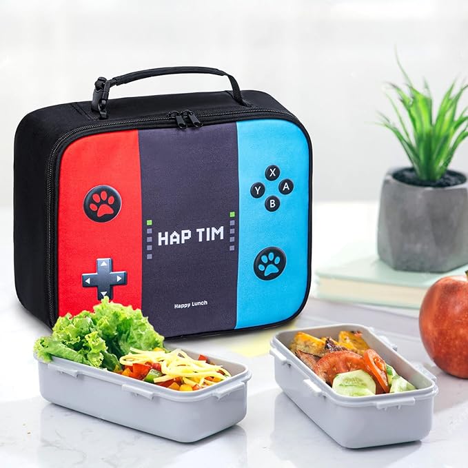 Hap Tim Insulated Lunch Bag for Boys, Reusable Lunch Box for Women & Men - Image 4