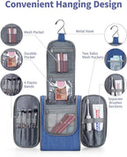 Narwey Small Hanging Travel Toiletry Bag Cosmetic Make up Organizer - Image 3