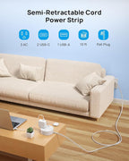 TROND Flat Plug Power Strip - Image 2