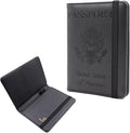 Melsbrinna Premium Leather Passport Holder Covers Case, Waterproof Rfid by Melsbrinna