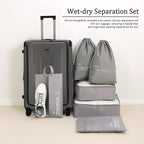 Carry On Luggage, 20 Inch Top Opening Aluminum Frame Lightweight Airline - Image 4