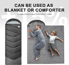 Sleeping Bags for Adults Cold Weather, Waterproof, Lightweight Sleeping Bag for - Image 5