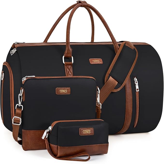 Convertible Garment Duffel Bags by TIBES