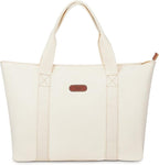 AW BRIDAL Monogram Canvas Tote Bag by AWBRIDAL