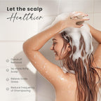 AIMIKE Scalp Massager Shampoo Brush, Soft Silicone Hair Scrubber for Washing Hair, Dandruff Removal & Scalp Scrubber Hair Growth Stimulator, Scalp Brush/Exfoliator Brush On Dry & Wet Scalp