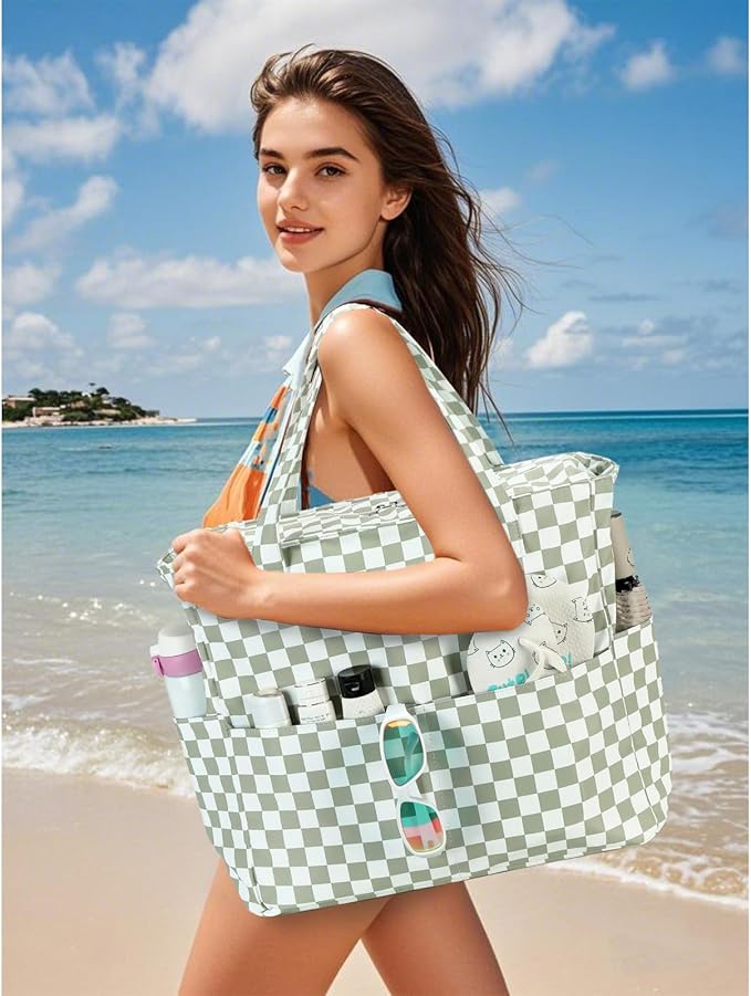 Waterproof Beach Tote Pool Bags - Image 7