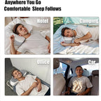 Bespilow Travel Pillow for Sleeping, Cervical Neck Support Pillow for Neck Pain - Image 7