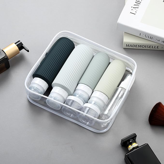 16 Pack Travel Bottles for Toiletries, Large 6oz Silicone Travel Containers jar - Image 7