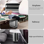 16 Inch Carry On Luggage with 2 Compartments - Image 7