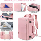 Beraliy Large Travel Backpack for Women, Personal Item Bag Airline Approved - Image 8