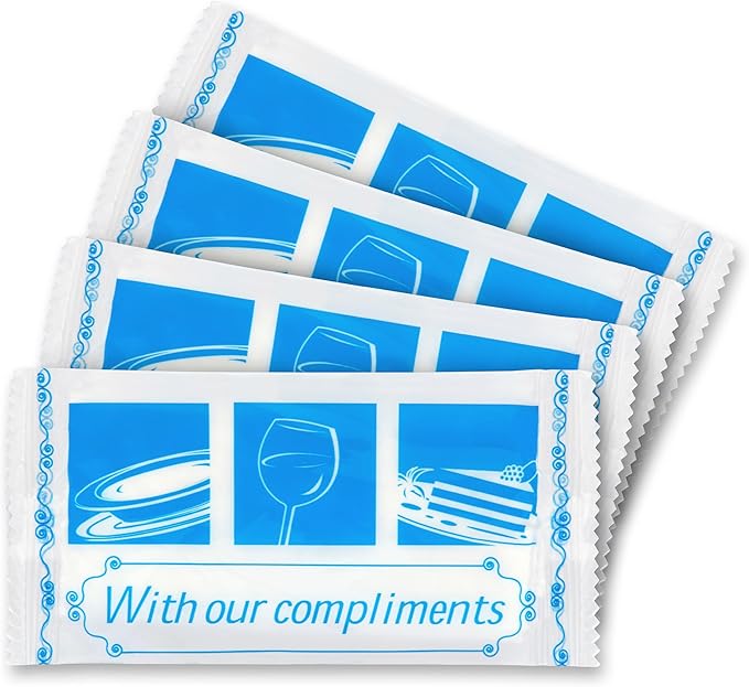 Fresh Towel Individually Wrapped Moist Towelettes by FreshTowel
