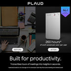 AI Voice Recorder, Note Voice Recorder w/Case, App Control, Transcribe & - Image 2