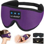 LC-dolida Sleep Headphones, Sleep Mask Bluetooth Wireless Music Eye Mask by LC-dolida