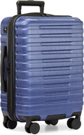 U.S. Traveler Boren Polycarbonate Hardside Rugged Travel Suitcase Luggage by USTraveler