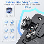 Travel Adapter with PD20W USB-C, Worldwide All in One Universal Travel Adaptor - Image 5