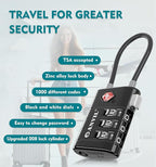 ANVIL TSA Approved Luggage Locks – High Security TSA008 Combination Travel Locks - Image 5