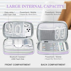 FYY Electronic Organizer, Large Travel Cable Organizer Bag Pouch Electronic - Image 3