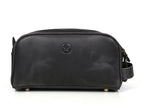 10" Premium Leather Toiletry Travel Pouch - Image 7