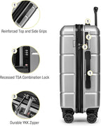 KYME Luggage Sets 2 Piece Hardshell 22"/26" Suitcase - Image 5