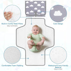 Accmor Portable Diaper Changing Pad, Waterproof Baby Changing Mat, Foldable - Image 2