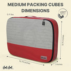 Medium Packing Cubes for Suitcases - Image 3