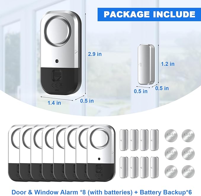 Door Window Alarm Sensors - Image 2
