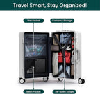 Nobl Travel Zipperless Check In Suitcase - Image 2