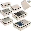 ECOHUB 7 Set Packing Cubes Tear-Resistant Luggage Packing Organizers by ECOHUB