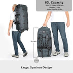 STOVER 80L Rolling Duffel Bag - Image 7