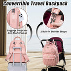 Diaper Bag Backpack, Stylish Baby Diaper Bag, Waterproof Travel Diaper - Image 4
