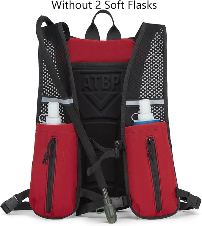 ATBP Running Hydration Vest Pack Tactical 3L Water Bladder Backpack Bag - Image 2