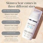 Skinuva® Scar (1.7 oz) & Bruise (14 capsules) - Advanced Silicone Cream Formulated with Growth Factors & Homeopathic Bruise Remedy Formulated with Arnica, Bromelain & Zinc