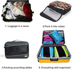 Packing Cubes Luggage Bags Organizer Durable Travel Accessories - Image 5
