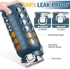 MUKOKO 64oz Glass Water Bottles - Image 4