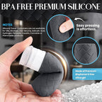 Travel Bottles for Toiletries, TSA Approved Silicone Travel Size Containers for - Image 4