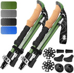 Premium Foldable Hiking Poles by USA Brand by HikerHungerOutfitters