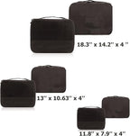 DoubleTrip Packing Cubes for Suitcases Carry on Luggage Organizer 6 Set Travel - Image 5