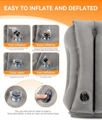 Sunany Travel Pillow, Upgraded Plane Pillow - Image 6
