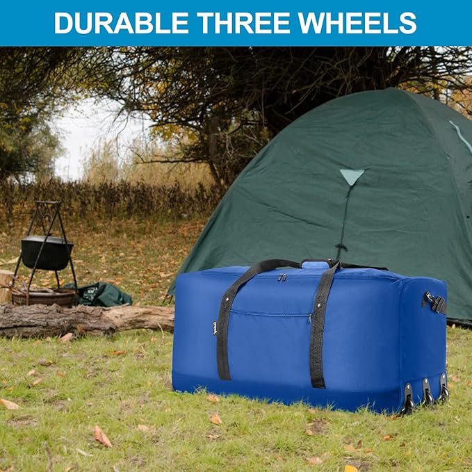 Finnhomy 120L Foldable Rolling Duffel Bag - Image 7